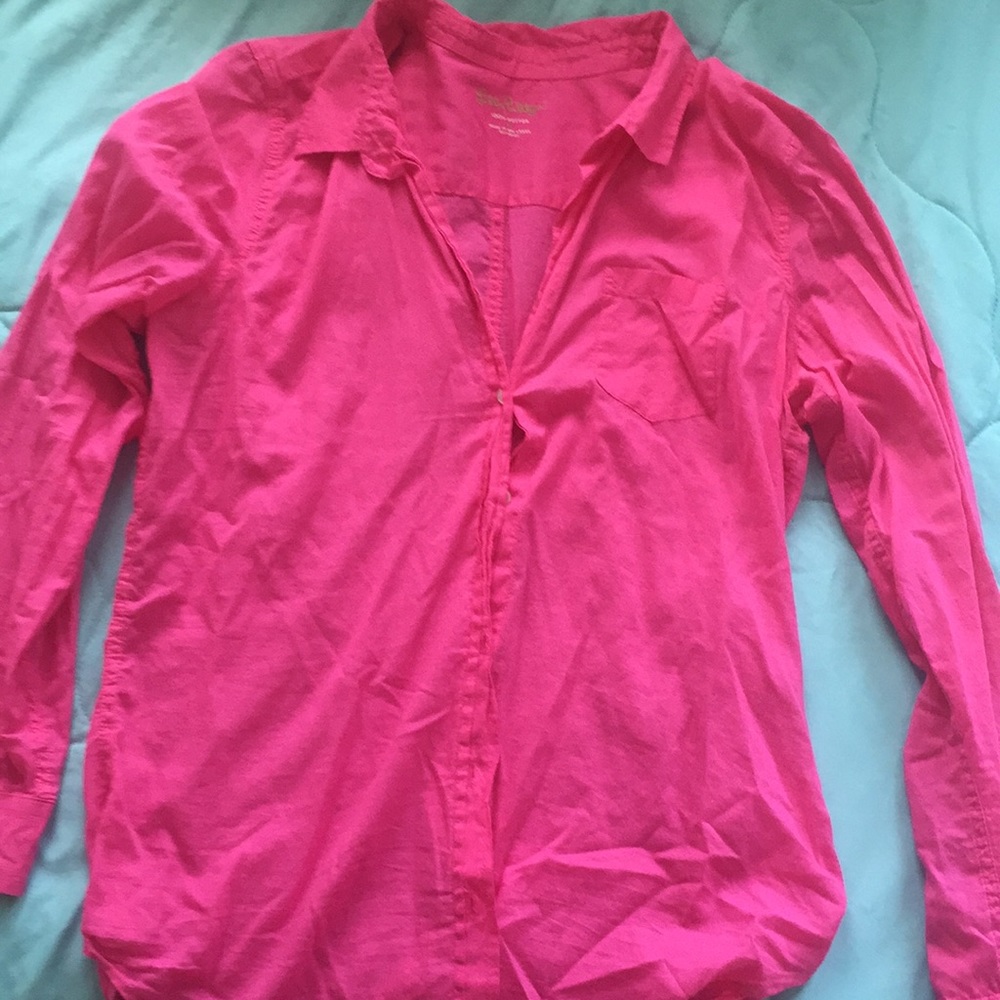 Lilly Pulitzer button up - Picture 2 of 2